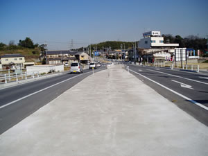 名古屋半田線(福住地内)
