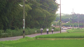 阿久比高校生の通学路は