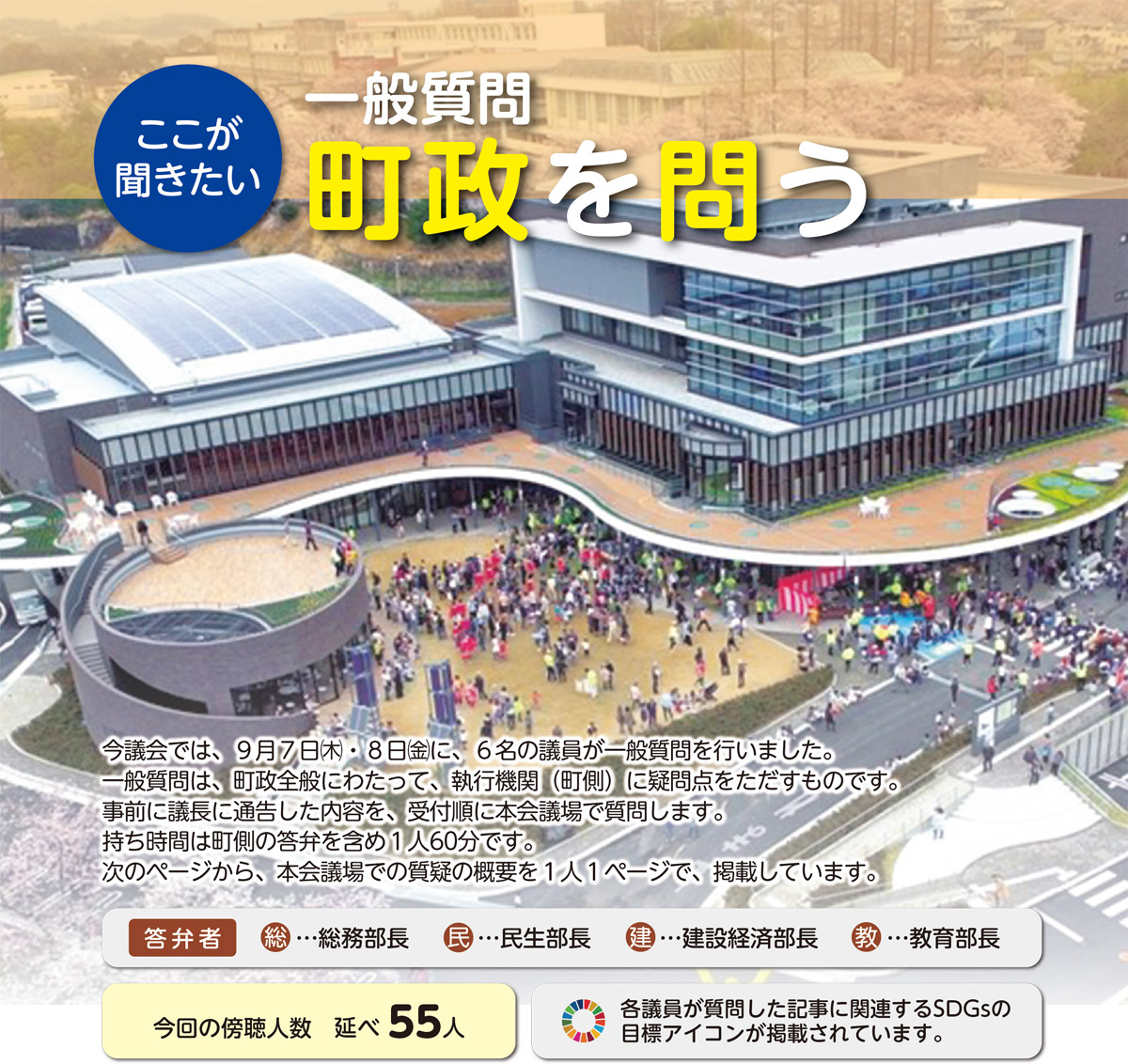 一般質問Q&A 町政を問う