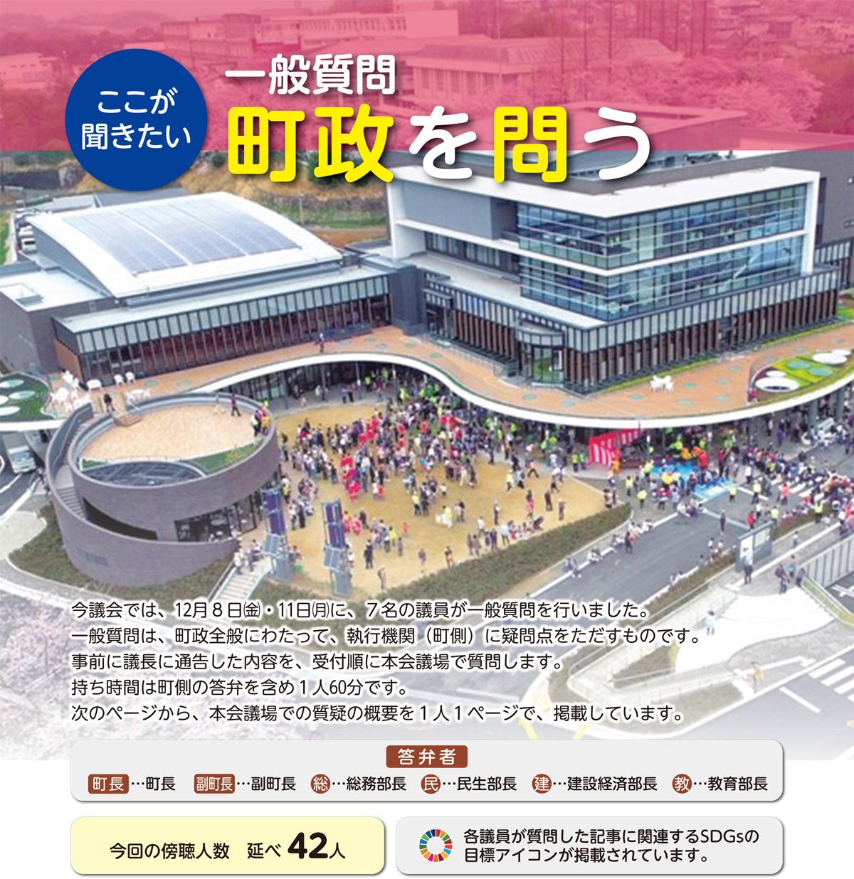 一般質問Q&A 町政を問う