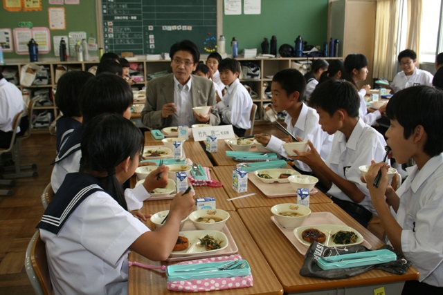 れんげ米試食会