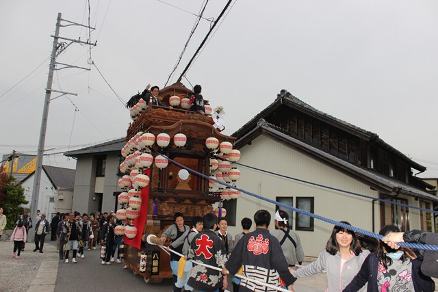 大古根八幡社山車