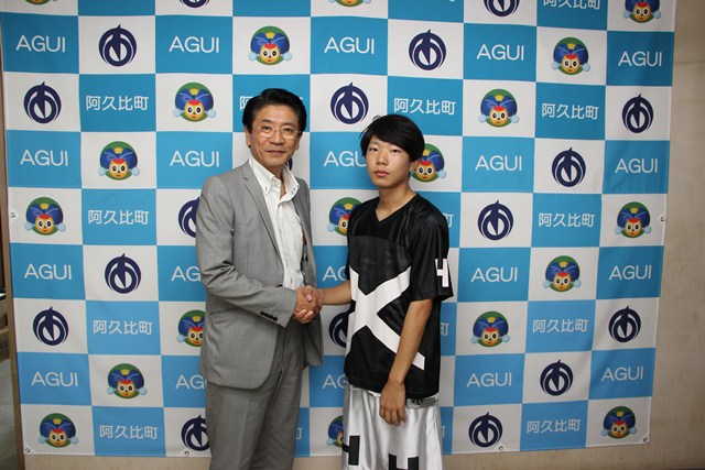 第5回全日本高等学校チームダンス選手権大会に出場する玉手涼介さん(半田高校2年)