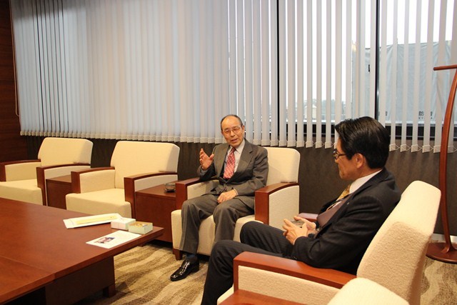 見守り隊の活動について話す舟橋さん