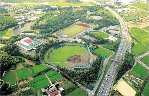 スポーツ村の全景