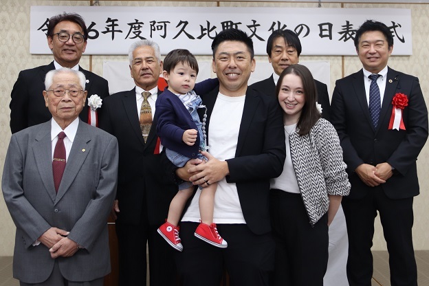 感謝状贈呈者