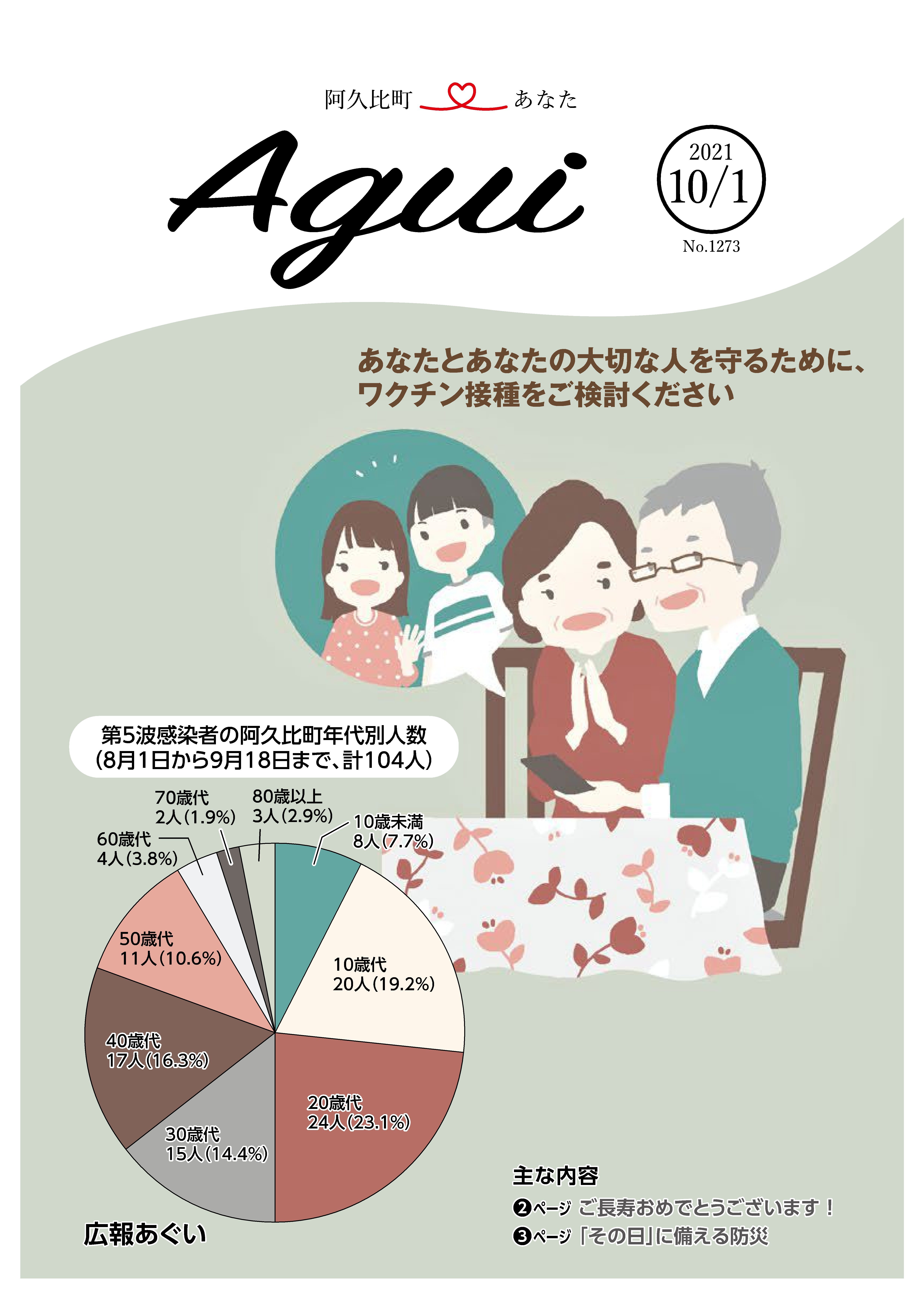 広報あぐい10月1日号