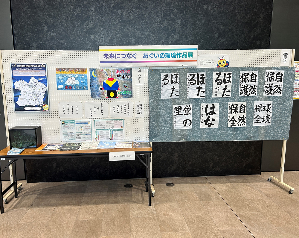 作品展示の様子の画像