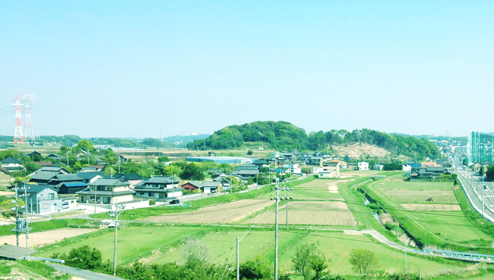 阿久比の風景